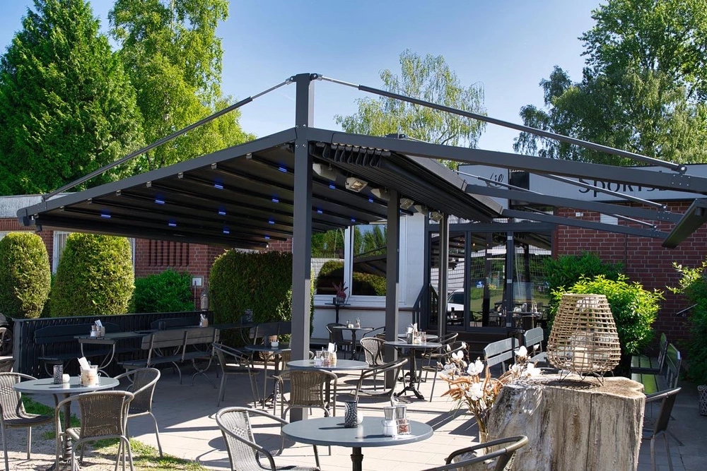 Otten Gastro Pergola Markisen Palmiye