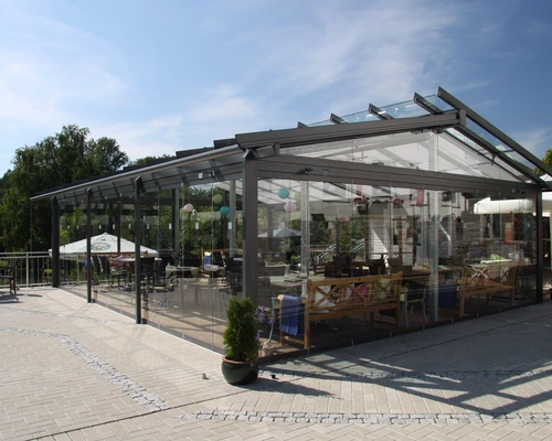 Otten Gastro Terrassendach Glasdach Solarlux