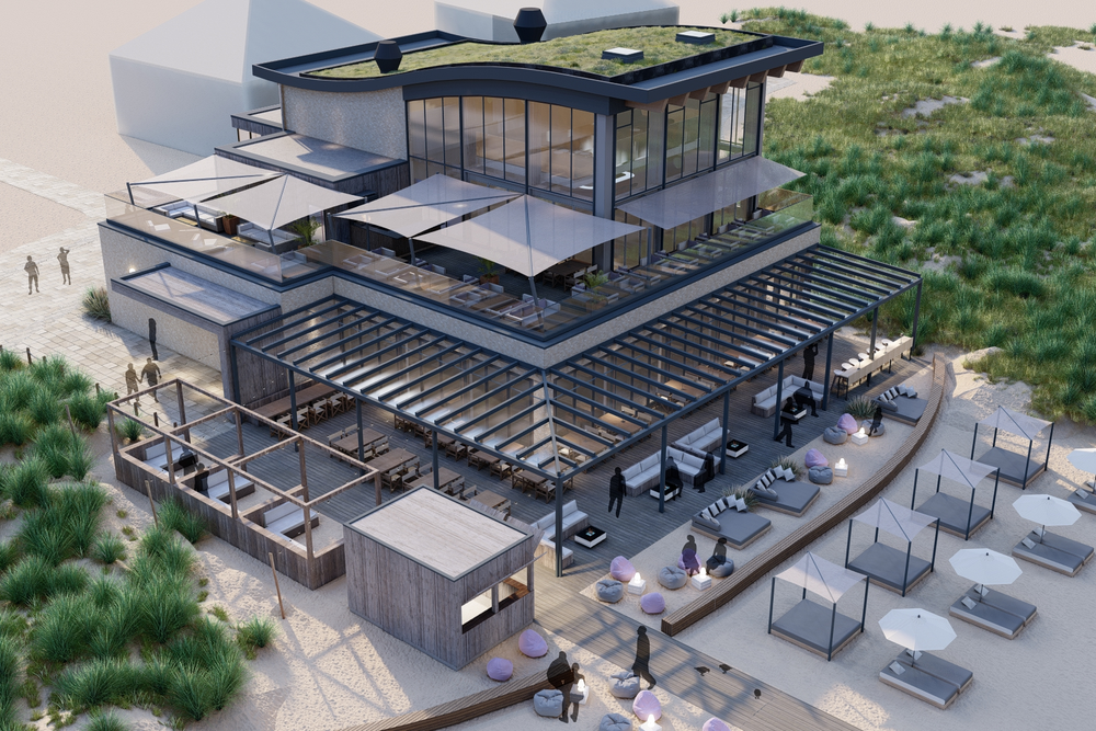 Otten Gastro Referenz Beach Club Terrassendach Solarlux SDL Atrium