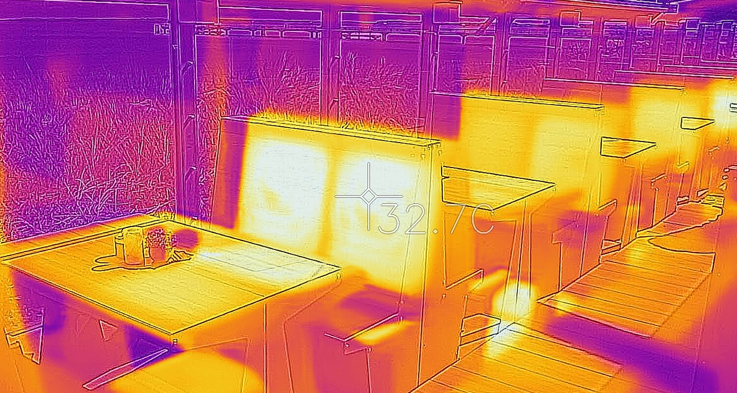 Otten Gastro Heizmodule eliTile Wärmekamera